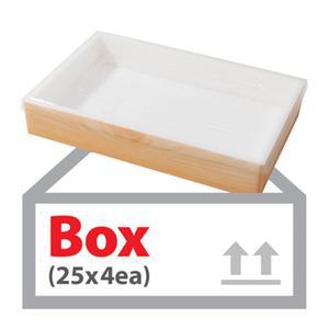 나무 도시락 100입(박스)-초밥용기 업소용 일회용 배달용 스시포장  포장용기 김밥 식