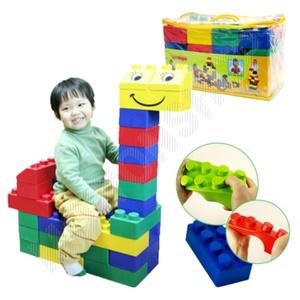 빅블럭 상상 소프트 대형 블럭 블록 만1세교구 26PCS 돌아기교구