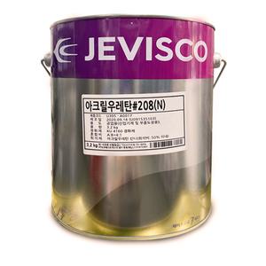 제비스코 아크릴우레탄208 철재용우레탄 4kg(주제/경화제 셋트)