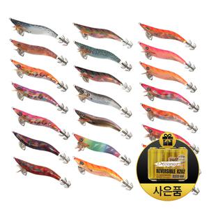 낚시방 오적에기 3.5호(10개구매시 10구에기케이스 증정)/한치오모리에기 최강자/무늬오징어 한치 갑오징어