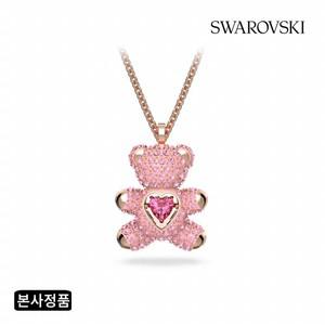 [/본사정품] Teddy Heart 핑크 로즈골드 목걸이 5642976