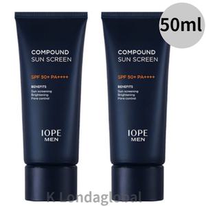 아이오페 맨 컴파운드 선 스크린 SPF50+ PA++++ 2개
