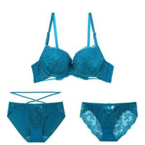 [롯데백화점]섹시쿠키 섹시퓨어 퍼펙트핏 블루그린 브라 팬티2종세트SCWBZ411PZ411PZ412
