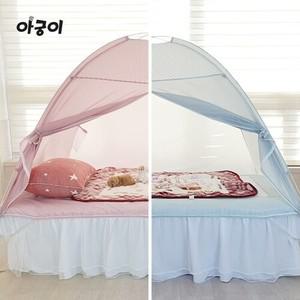 아궁이 원터치 난방텐트 보온 수면 텐트 소 싱글 1인