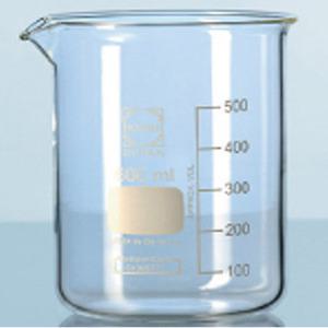 DURAN 경질1급 강화유리 비커, 600ml, 1개