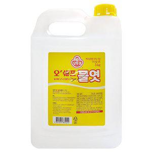 [기타]오뚜기 오쉐프 물엿 5kgx3개/1BOX