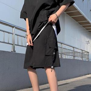 [OFL7ON77]남친룩 캐주얼 데일리 아노락 반팔 세트 남자