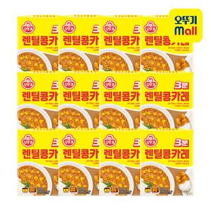 [오뚜기] 3분 렌틸콩카레 200g 12개