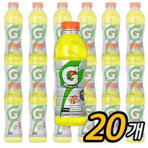 게토레이 운동 이온음료 레몬 600ml x 20페트
