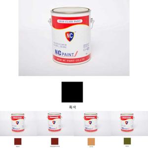 NC페인트 자연건조 에나멜 (흑색) 1L/자동차/페인트/차량용/차량페인트/가구/목재/목재용/흑색/철제용