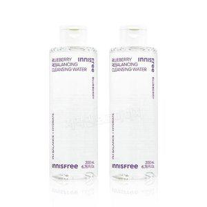 [기타][이니스프리] 블루베리 리밸런싱 클렌징 워터 200mL 2개