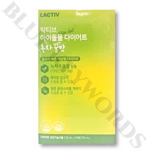 락티브 아이돌물 다이어트 녹차 꿀맛 25ml X 30병 1개월분