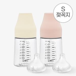 올셋 PA 젖병 160ml 4입 (크림바닐라 파우더핑크)