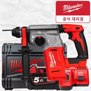밀워키 M18 BLH-501X 18V 26mm 전동 로터리 해머드릴 SDS PLUS 충전 파괴 함마 앙카 드릴 뿌레카