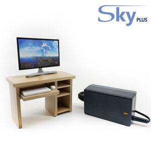 대한민국 SKYPLUS 어댑터 24EA53VQ 엘지 19V 모니터 호환(전원코드일체형)
