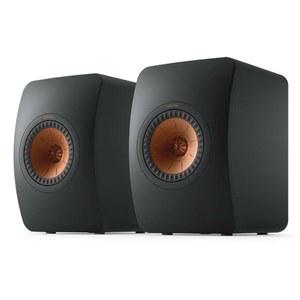 KEF LS50 메타 패시브 책장 스피커 - 쌍(카본 블랙)
