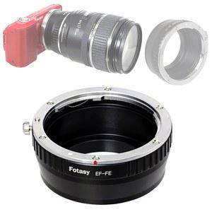 포토시 수동 캐논 호환 EF 렌즈 E 마운트 어댑터, EFS 마운트, 어댑터 소니 미러리스 A7R A7 II III IV A9 A7C APLHA 1 A6600 A6500 A6400 A6300과 가능
