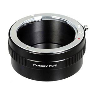 FOTASY PK 렌즈에서 E 마운트 어댑터, K E까지, 렌즈 소니 호환 A7R A7S II III IV A9 A7C ALPHA 1 A6600 A6500 A6300 A6100 A5000 A3500 ZV E10과 호환됩니다