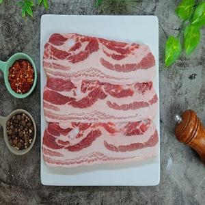 오스트리아 돼지고기 삼겹살 대패삽겹살 제육용 두께 5mm 500g