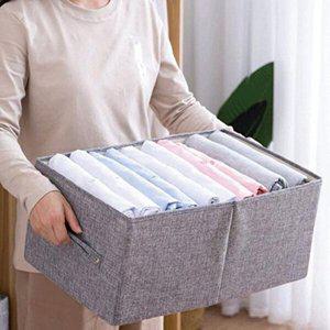 [셀러허브 패션][JHP15TT0_51CR]접이식 장난감 패브릭바스켓 옷 리빙박스