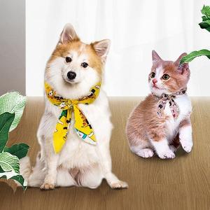 [KGPPQP53_4B]강아지 냉동 고양이 쿨 스카프 리본 색상랜덤