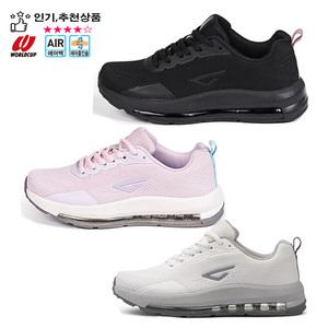 월드컵 에어서플라이 통기성이 우수한 니트  4cm EVA미트솔 키높이 효과  쿠션감 뛰어난 편안한 여성 데일리 슈즈