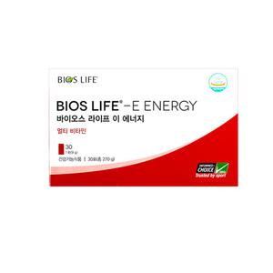 바이오스라이프 이 에너지 멀티비타민 9g x 30포 6박스