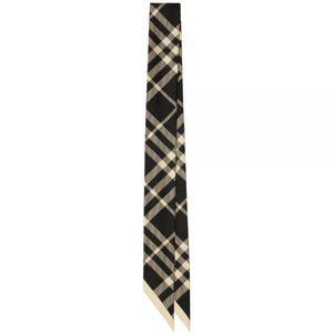 [버버리]25SS Skinny Check Silk Scarf   97366249
