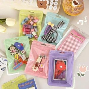 컬러 미니 러블지퍼백 홀로그램 포카포장 꾸미기