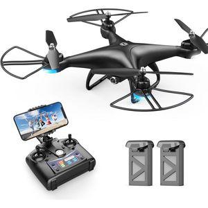 Holy Stone HS110D FPV RC 드론 음성 및 제스처 제어 헤드리스 모드 120도 광각 WiFi 쿼드콥터