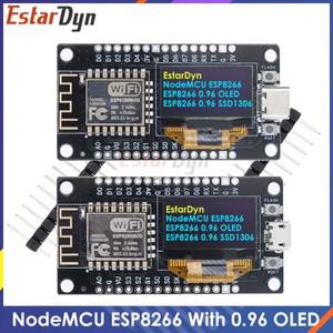 NodeMCU 개발 보드, 0.96 인치 OLED 디스플레이, CH340 ESP-12F 와이파이 모듈, 아두이노 및 마이크로파이
