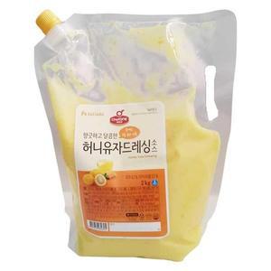 [JHQST4VU_52EN]허니 유자 드레싱 소스 2KG
