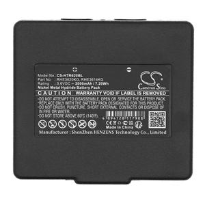 Hetronic Potain P-63418-95용 2000mAh 3.6V 7.2Wh 크레인 호이스트 기중기 원격 리모컨 Ni-MH 배터리 6830