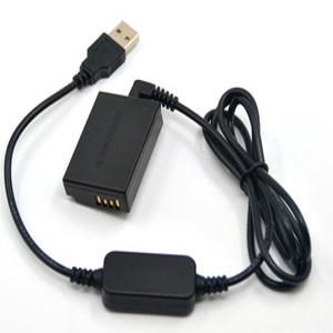 LP-E17 더미 배터리 DR-E17 DC 커플러 호환 캐논 EOS M3 M5 M6 EOS-M3 EOS-M5 EOS-M6 카메라용 5V USB 전원