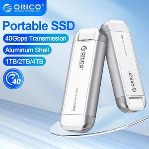 ORICO 고속 휴대용 외장 ssd C 타입 알루미늄 합금 수납함 하드디스크 내장 냉각 FAN 3500 MB/s