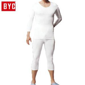 BYC 남성 내복 베스트 7부 상하 DOLT6794-화