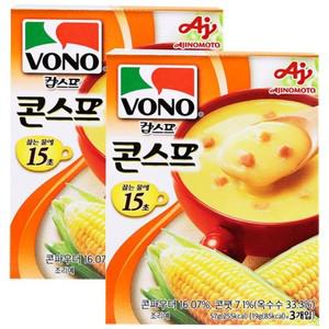 보노 콘 스프 57g(3개입) x 3박스입