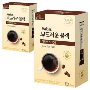 맥심 아라비카 부드러운 블랙 100T 커피 커피믹스 맥심모카골드 모카골드