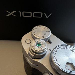 로드피셔 카메라 보호 커버 캡 금속 셔터 단추 사쿠라 캐논 니콘 후지 X100V XT30 A7C 라이카 M11 용