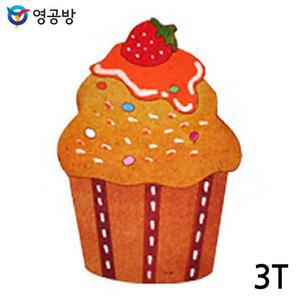 [JHQRMRI0_4B]컵케이크 3T (없음X) (체험용 우드아트)