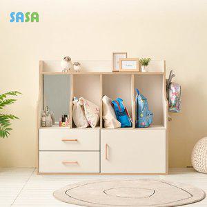 [SASA]사사가구 레이나 1200 키즈화장대 유아동서랍장세트