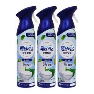 페브리즈 화장실용 에어 프레시 가든 165g x3 /실내냄새제거/제