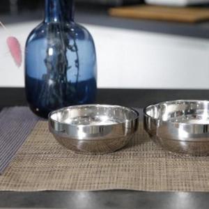 대 이중 식당 스텐 진공 스텐밥그릇 탕기 19.3cm (3iOMD)