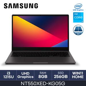 HMC/ 삼성 갤럭시북2 - NT550XED-KG05G - D4 RAM 8GB / NVMe 256GB / WIN11 Home