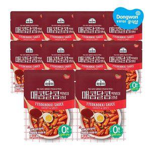 [동원] 하루미 매콤달콤 떡볶이양념 130g x 10개