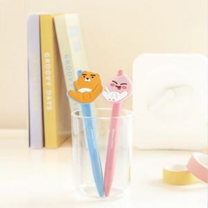 카카오프렌즈 패치 볼펜 블랙 필기구
