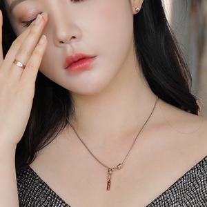 [핑크선물포장 쇼핑백] Camryn Surgical Steel Necklace / 서지컬(써지컬) 목걸이