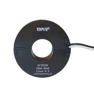 0.5% 분할 코어 전류 변압기 YHDC SCT023R 입력 100A 200A 300A 400A 출력 50mA 정확도