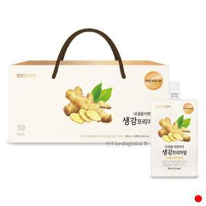 천호엔케어 국산 생강 프리미엄 배 건강즙 음료 30개
