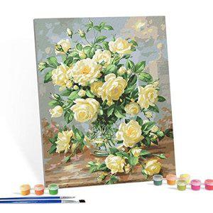 [셀러허브 패션][JHQRNFKU_4B]DIY 페인팅 사진액자 캔버스 그리기 40X50